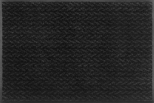 Wash+Dry Doormat Duo Charcoal 50 x 75 cm, Washable for Indoor and Outdoor Use
