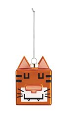 Massimo Giacon,Marcello Jori Alessi Christmas Ornament in Blown Glass. Hand-Decorated, Multicolour, One Size
