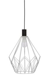 Premier Housewares Chrome Gold Frame Pendant Light Chandelier Style Ceiling Light Geometric Iron Ceiling Fixture Metal Pendant Light For Lounge 30 x 150 x 30 cm