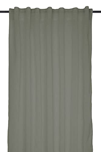 Lovely Casa Madrid Curtain – Khaki – 140 x 260 cm – 100% Polyester