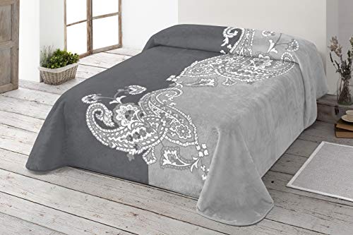 Miracle Home 10218 Blanket, Grey, 220 x 240 cm