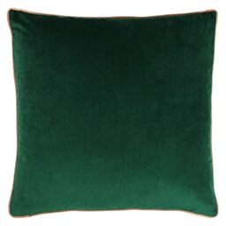 furn. Meridian Polyester Filled Cushion (Emerald/Blush - 55 x 55cm)