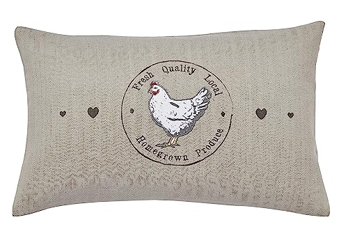 Cooksmart 50 x 30cm Cushions With Covers - British Designed Cushions Covers With Inserts Included - Cushion Perfect For Kitchens or Living Spaces - Farmers Kitchen