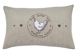 Cooksmart Farmers Kitchen Cushion with Cover & Insert 50 x 30 cm