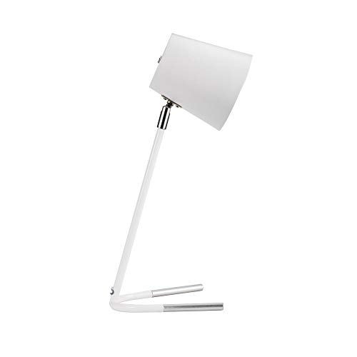 Pauleen 48097 True Ally max. 20W E14 Desk lamp White/Silver Table luminaire 230V Metal