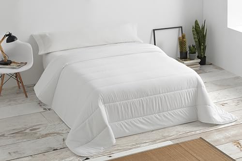 Degrees Home – Quality – Duvet for Bed 180/200 cm – Duvet for 200 cm Bed – Spring and Summer – Fibre 270 g/m2 – 260 x 240 cm – White