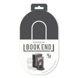IF The Pop Up Book End, Folds Flat, Single Bookend, Mix & Match - Charcoal