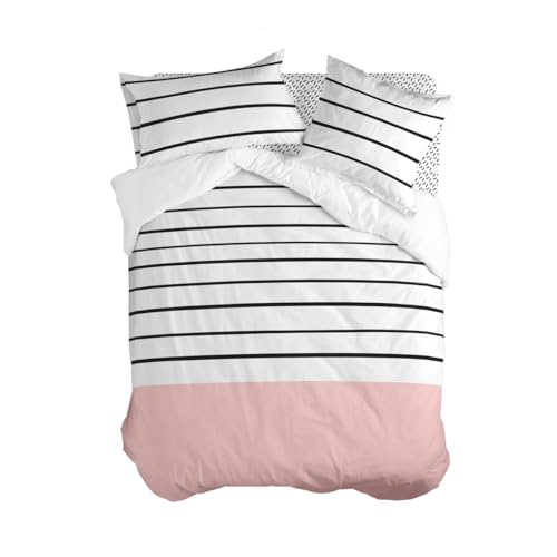 HappyFriday Duvet Cover Blanc Blush Multicoloured 180 x 220 cm