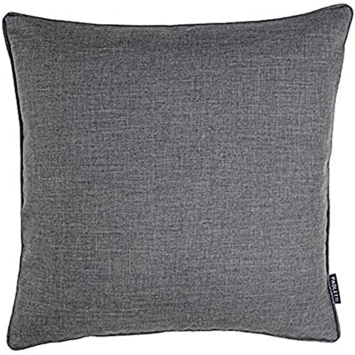 "Riva Home Eclipse Polyester Filled Cushion, Silver, 45 x 45cm (18"" x 18"")"