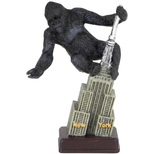 New York City NYC Souvenir Empire Building Replica Statue and King Kong Figurine
