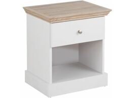 LOFT24 Binz Nightstand White Oak, 35x45x50cm (DxWxH)