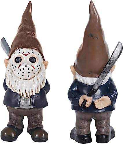 SPINNDO Christmas Gnomes Halloween Decor Garden Decor Horror Gnomes Boo Basket Stocking Stuffers for Men Women White Elephant Gifts for Adults