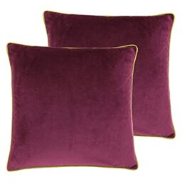 Paoletti Meridian Polyester Filled Cushions Twin Pack