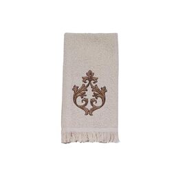 Avanti Linens Galaxy Hand Towel - 100% Cotton Decorative Bath Towel, Ivory Color, Made In USA