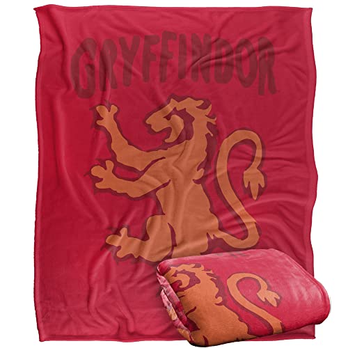 HARRY POTTER Blanket, 152 x 127 cm The Gryffindor Silky Touch Super Soft Throw Blanket