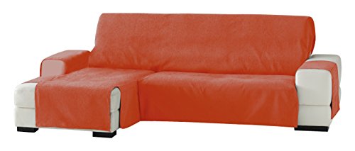 Eysa Zoco Left Front View Chaise Longue, Orange, 290 cm