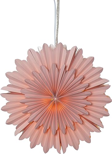 EGLO Christmas Star for Indoor Use, Paper Decoration Star for Hanging