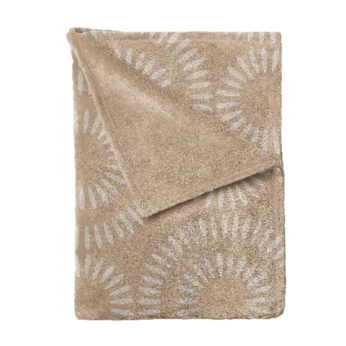 Homemania 15150 Joy-Plaid Blanket for Sofa, Bedroom, Brown, Microfibre, 120 x 160 cm
