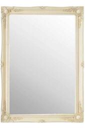 FRAMES BY POST WARM CREAM (not a distressed antique finish) Shabby Chic Rectangular Wall Mirror complete with Premium Quality Pilkington's Glass - Extra Large Size: 30 inches x 42 inches,Beige
