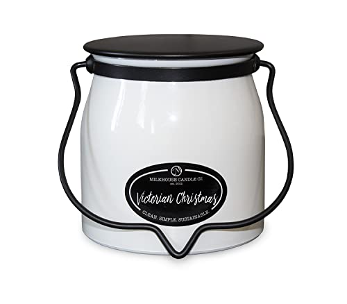 Milkhouse Candle Company MLK-Gratitude-Butter-16 Candles, 16 oz, Cream