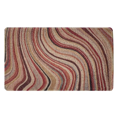 Nicoman Spaghetti Doormat, Dirt-Trapper, Barrier Door Mats-(Candy, 75x44cm)