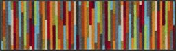 wash+dry doormat, Mikado Stripes 35x120cm, inside and outside, washable