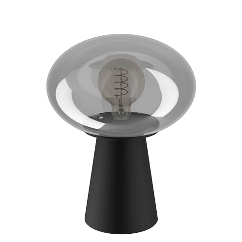 Eglo Table lamp Madonnina, Bedside Light with Glass Globe