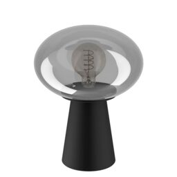 Eglo Table lamp Madonnina, Bedside Light with Glass Globe