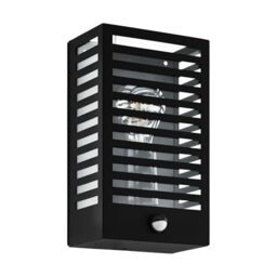 Eglo Outdoor wall Light Alamonte 3, Outside wall lamp Made of Black Metal