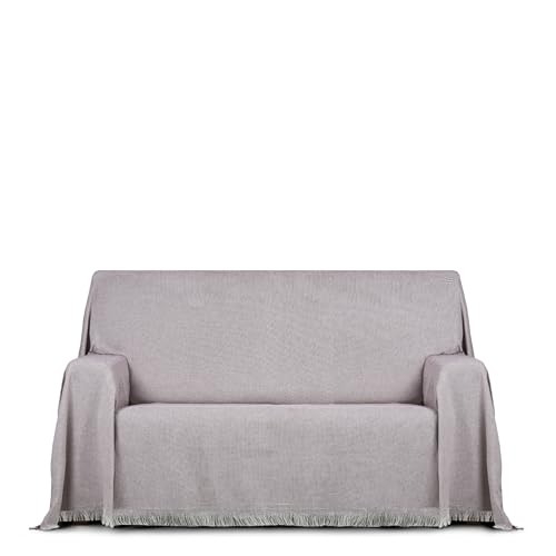 ECOMMERC3 - Alessia Multi-purpose Plaid Size 180 x 260 cm - Multi-purpose Bedspread Garnet Decorative Bedspread for Sofa and Bed