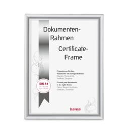 Hama Swing Plastic Photo Frame, Silver, 21 x 29.7 cm, DIN A4