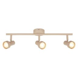 BRILONER - Ceiling Light, Adjustable, GU10 Socket, max. 9W, Spotlight, Ceiling Lights Living Room, Lights for Bedroom, Hallway, Kitchen, Spot Lamp, Lounge, 47.5 cm, Beige