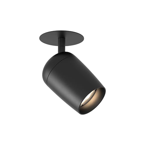 Astro Koto Recessed Dimmable Indoor Spotlight (Matt Black), GU10 LED Lamp, Designed in Britain - 1478003-3 Years Guarantee