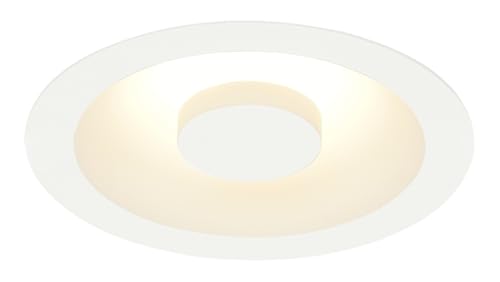 SLV recessed Ceiling Light OCCULDAS 14 / LED spot, floodlight, Ceiling Spotlight, Ceiling Light, recessed Light, Internal Lighting / 3000K 15W 810lm White dimmable 120 Degrees