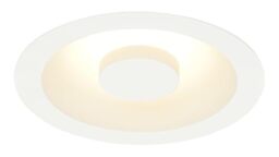 SLV recessed Ceiling Light OCCULDAS 14 / LED spot, floodlight, Ceiling Spotlight, Ceiling Light, recessed Light, Internal Lighting / 3000K 15W 810lm White dimmable 120 Degrees