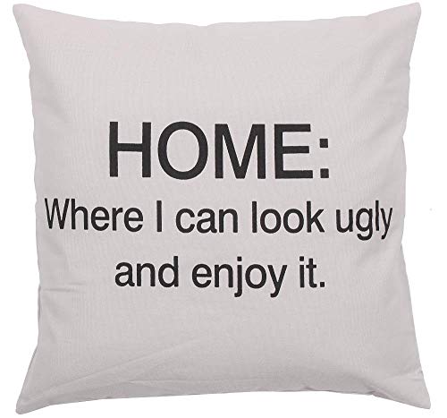 Decorative Square Cushion cover 50 x 50 cm for Home made from Cotton for Living Room Sofa Bedroom cc387