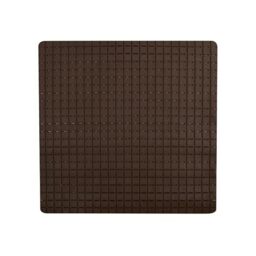 "Bath mat ""Quadro Premium"" 54x54cm brown"