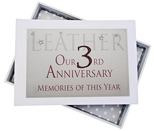 White Cotton Cards 3rd Anniversary, Mini Photo Album, Memories of This Year