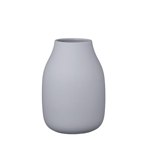 blomus - Vase - COLORA - Tradewinds - L - Ceramic - Decorative Flower Vase - Handmade Design - ??14 x 20 cm