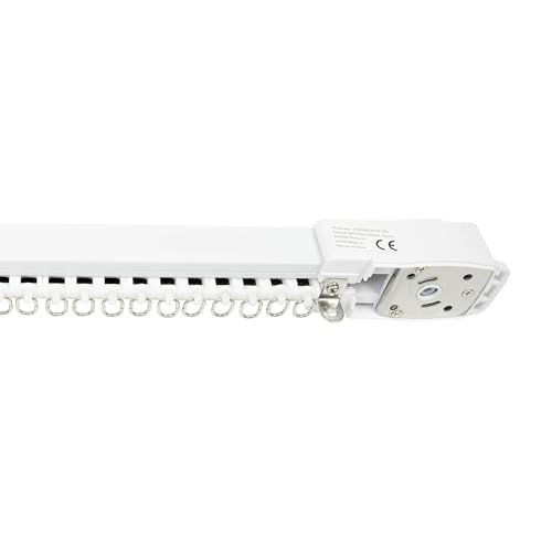 PNI Curtain rail, drapery PT9235S length 5m, compatible SafeHome PT923 smart motor, White