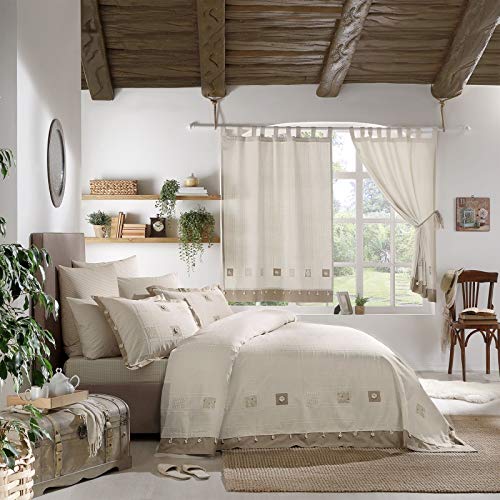 Stanley Hamilton Hisar Cottage Collection Bedspread/Bedding Set, Comforter, Coverlet Full Size Bed set with Pillow Cases (Single/Double/King and Super King)