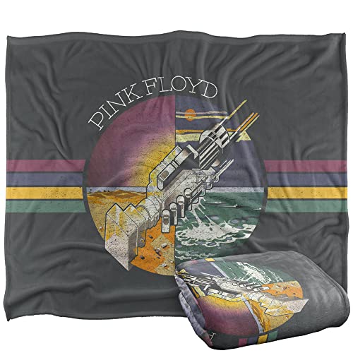 Pink Floyd Welcome To The Machine Silky Touch Super Soft Throw Blanket 152 X 127 Cm