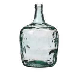 Natural Living Vase Lady Jeanne 8L Recycled Glass Diameter 21 cm x Height 36.5 cm