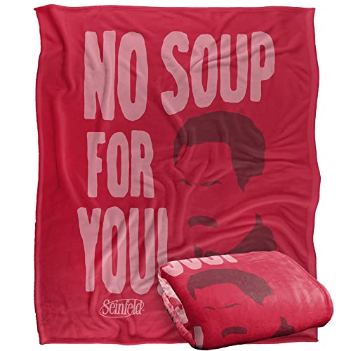 SEINFELD Blanket, 152 x 127 cm The Soup Stand Silky Touch Super Soft Throw Blanket
