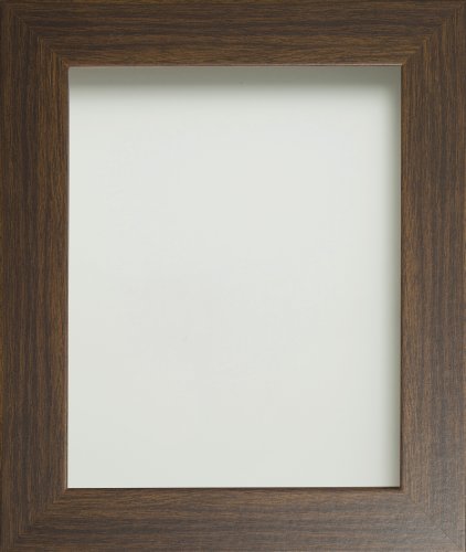 Frame Company Watson Brown A4 Photo Frame with Real Glass - Fits a A4 image, Frame size A4, Overall approx 14.7x11.2, Real Glass Front