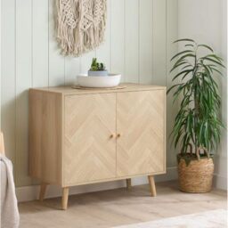 Birlea Herringford 2 Door Sideboard (Oak)