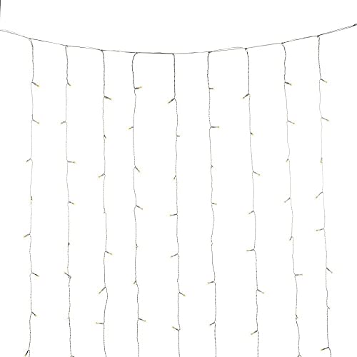Konstsmide Curtain Light 320 Warm White Frosted LED : 2m x 2m : UK Plug : 2793-133EE