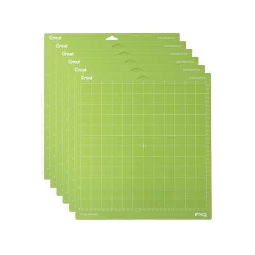 Cricut StandardGrip Mat 12x12 (6 Pack) - For Explore & Maker Machines