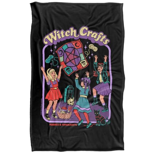 Steven Rhodes Witch Crafts Silky Touch Super Soft Throw Blanket 91 X 147 Cm
