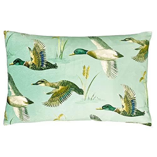 furn. Country Duck Pond Cushion Cover, Mint, 40 x 60cm